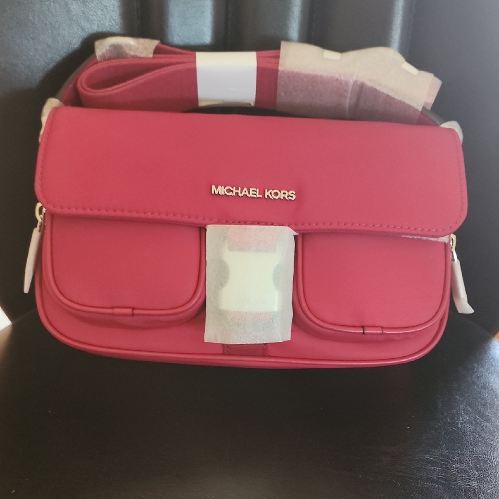 Michael Kors Dark Raspberry Crossbody Bag